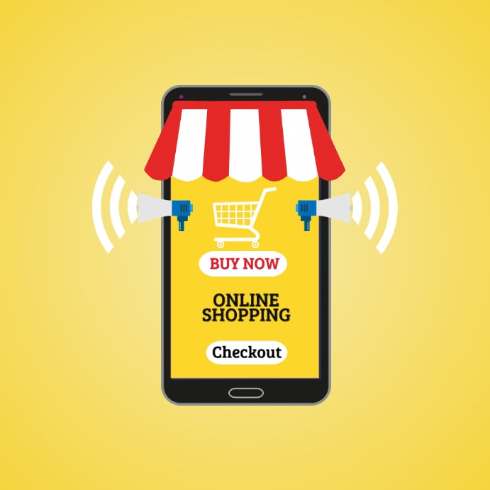mobile online shop template